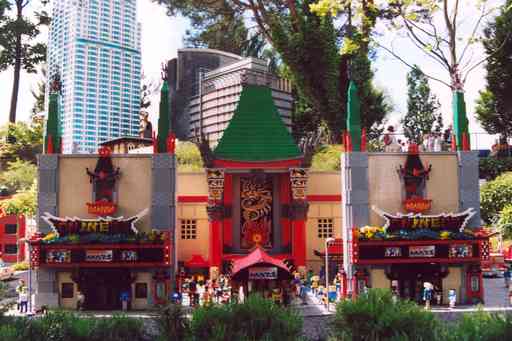 Chinese theatre, Hollywood, USA