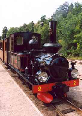 Museum trein van Mariefred