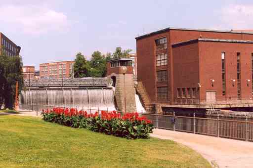 Tampere, waterfall