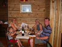 Laps dineren met Heidi in restaurant 'Lappi'