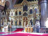 Interieur van de Uspensky kerk
